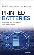 Cover: Printed Batteries - Wiley