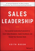 Cover: Sales Leadership - Wiley