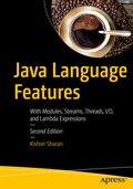 Cover: Java Language Features - APress