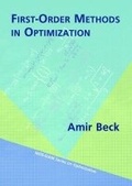 Cover: First-Order Methods in Optimization - Society for Industrial & Applied Mathematics,U.S.