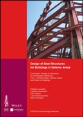 Cover: Design of Steel Structures for Buildings in Seismic Areas - Ernst & Sohn