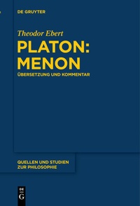Abbildung von: Platon: Menon - De Gruyter