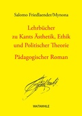 Cover: Lehrb&uuml;cher zu Kants &Auml;sthetik, Ethik und Politischer Theorie - BoD - Books on Demand