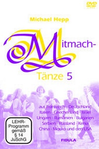 Abbildung von: Mitmachtänze 5 - DVD - Fidula