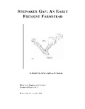 Cover: Steinaker Gap OP #2 Volume 2 - University of Utah Press,U.S.