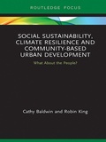 Cover: Social Sustainability, Climate Resilience and Community-Based Urban Development - Routledge