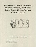 Cover: Excavations at Icicle Bench Op #4 - University of Utah Press,U.S.