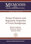 Cover: Tensor Products and Regularity Properties of Cuntz Semigroups - American Mathematical Society