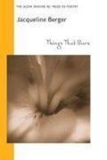 Cover: Things That Burn - University of Utah Press,U.S.