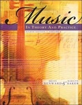 Cover: Music in Theory and Practice, Volume 2 with Audio CD - McGraw-Hill Professional