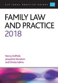 Cover: Family Law and Practice 2018 - College of Law Publishing