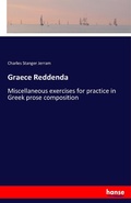 Cover: Graece Reddenda - Hansebooks