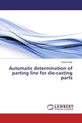 Cover: Automatic determination of parting line for die-casting parts - LAP Lambert Academic Publishing