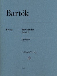 Abbildung von: Béla Bartók - Für Kinder, Band II - Henle, Günter
