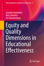 Cover: Equity and Quality Dimensions in Educational Effectiveness - Springer