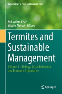 Enlarge image Cover: Termites and Sustainable Management - Springer