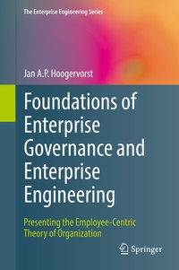 Enlarge image Cover: Foundations of Enterprise Governance and Enterprise Engineering - Springer