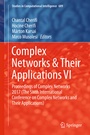 Cover: Complex Networks & Their Applications VI - Springer