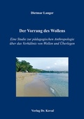 Abbildung von: Der Vorrang des Wollens - Kovac, Dr. Verlag