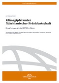Cover: Klimagipfel unter fidschianischer Pr&auml;sidentschaft - Germanwatch Nord-S&uuml;d Initiative e.V.