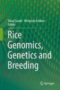 Cover: Rice Genomics, Genetics and Breeding - Springer