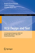Cover: VLSI Design and Test - Springer