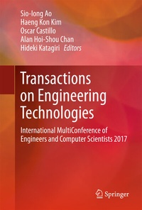 Enlarge image Cover: Transactions on Engineering Technologies - Springer