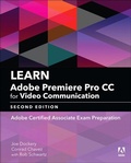 Cover: Learn Adobe Premiere Pro CC for Video Communication - Peachpit Press Publications