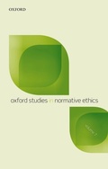 Cover: Oxford Studies in Normative Ethics, Vol 7 - OUP eBook