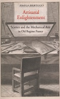 Cover: Artisanal Enlightenment - De Gruyter