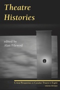 Cover: Theatre Histories - Talon Books,Canada