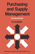 Cover: Purchasing and Supply Management - Springer