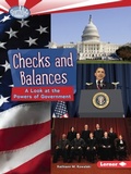 Cover: Checks and Balances - Lerner Publications Co ,U.S.