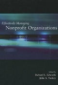 Cover: Effectively Managing Nonprofit Organizations - NASW Press