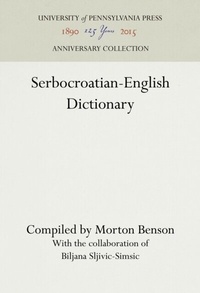Abbildung von: Serbocroatian-English Dictionary - University of Pennsylvania Press