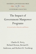 Cover: The Impact of Government Manpower Programs - University of Pennsylvania Press