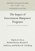 Cover: The Impact of Government Manpower Programs - University of Pennsylvania Press
