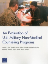 Enlarge image Cover: An Evaluation of U.S. Military Non-Medical Counseling Programs - RAND