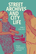 Cover: Street Archives and City Life - De Gruyter