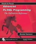 Cover: Advanced PLSQL Programming - Rampant Techpress