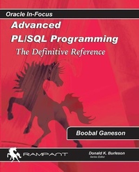 Enlarge image Cover: Advanced PLSQL Programming - Rampant Techpress