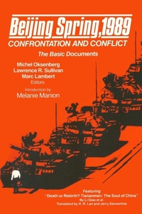 Abbildung von: Beijing Spring 1989 - M.E. Sharpe