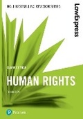 Cover: Law Express: Human Rights - Pearson Education Limited