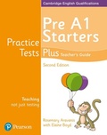 Cover: Practice Tests Plus Pre A1 Starters Teacher's Guide - Pearson Education Limited