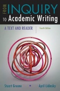 Cover: From Inquiry to Academic Writing: A Text and Reader - Bedford Books
