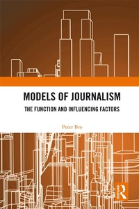 Enlarge image Cover: Models of Journalism - Routledge