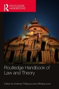 Cover: Routledge Handbook of Law and Theory - Routledge