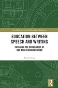 Cover: Education between Speech and Writing - Routledge
