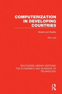 Enlarge image Cover: Computerization in Developing Countries - Routledge