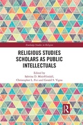 Cover: Religious Studies Scholars as Public Intellectuals - Routledge